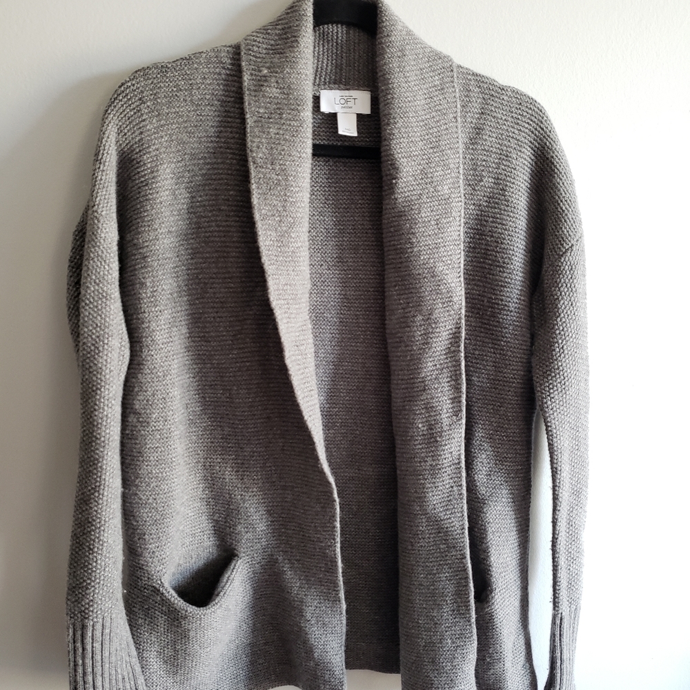 *Last Chance* Ann Taylor Loft Rabbit & Wool Blend Cardigan